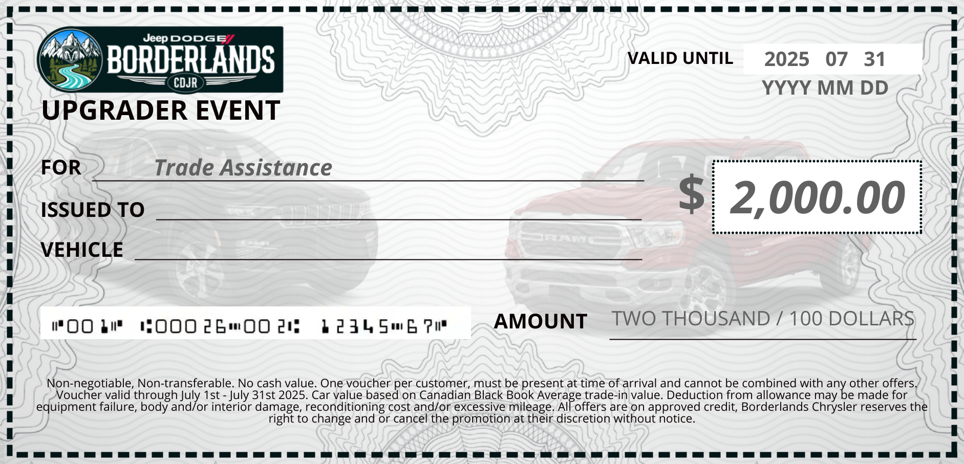 Borderlands Voucher
